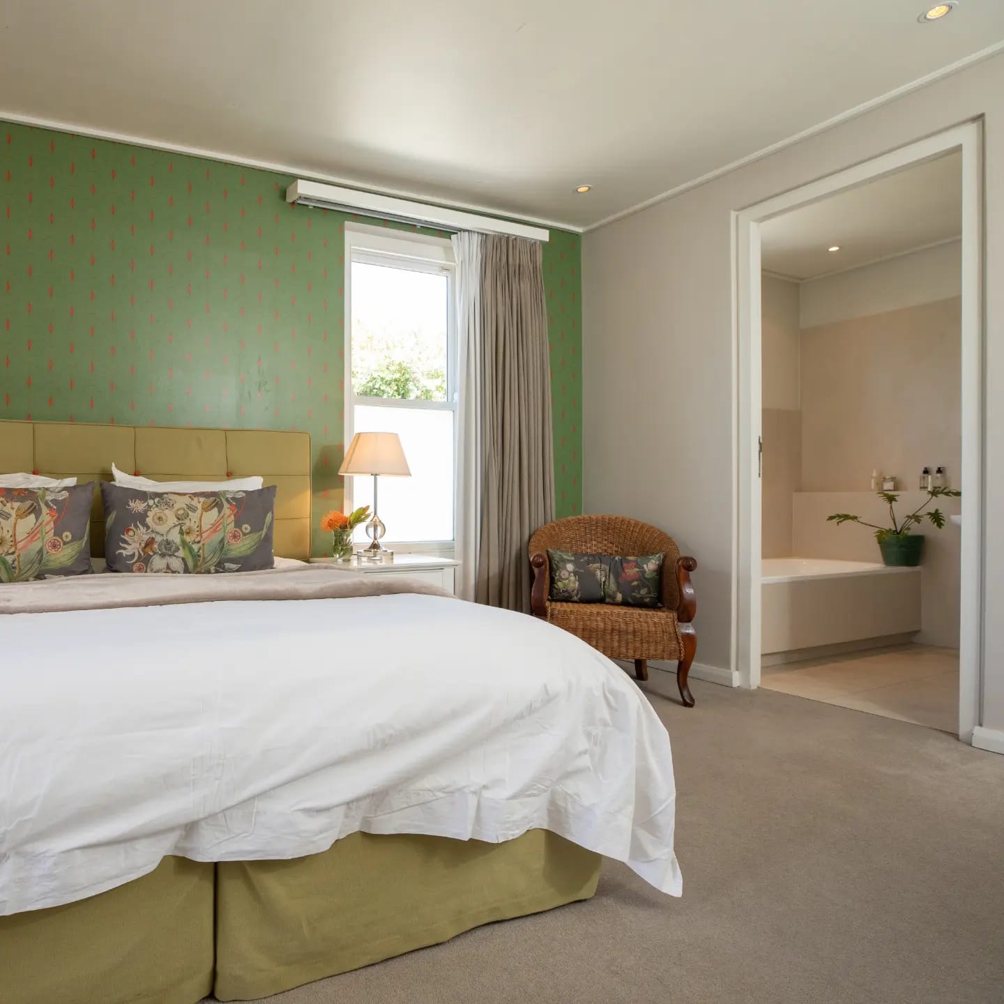 A double bedroom at Thirty On Grace, luxury guesthouse, Cape Town, South Africa